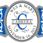 Royal Blue & Grey Cigar Labels